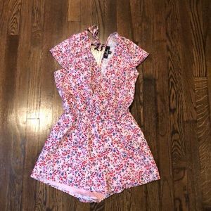 Lulus floral romper